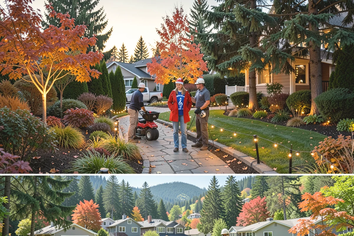 Evergreen Tree Planting in Fircrest, Pierce County, WA - Fall is the prime window so Northwest winter rains establish roots, though early spring planting also succeeds ahead of the dry...