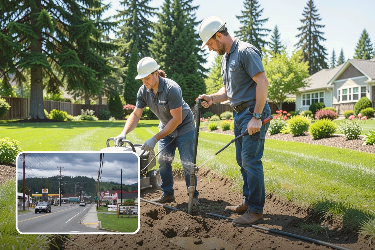 Evergreen Tree Planting in Granite Falls, Snohomish County, WA - Year-round green color, privacy, and structure