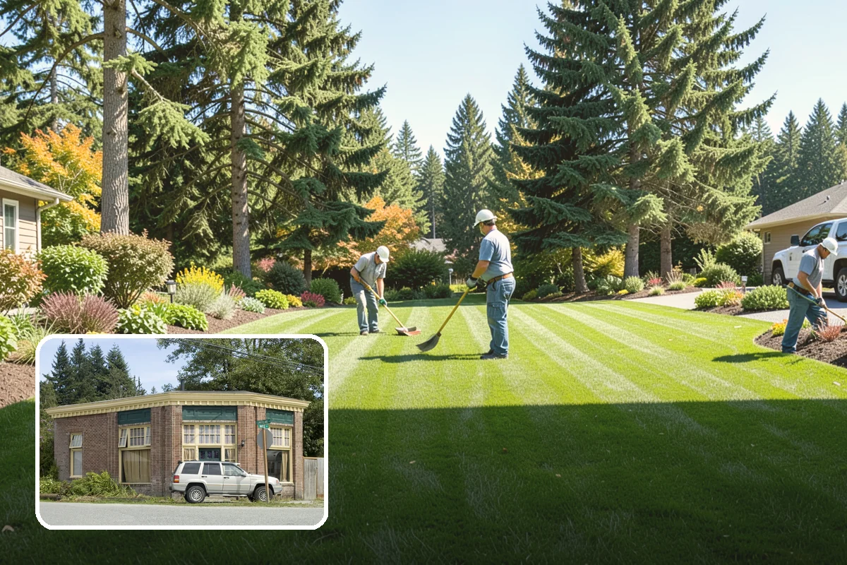 Evergreen Tree Planting in Hamilton, Skagit County, WA - Year-round green color, privacy, and structure