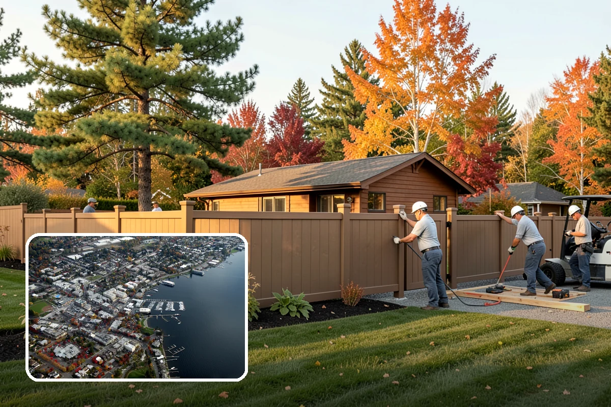 Evergreen Tree Planting in Kirkland, King County, WA - Year-round green color, privacy, and structure