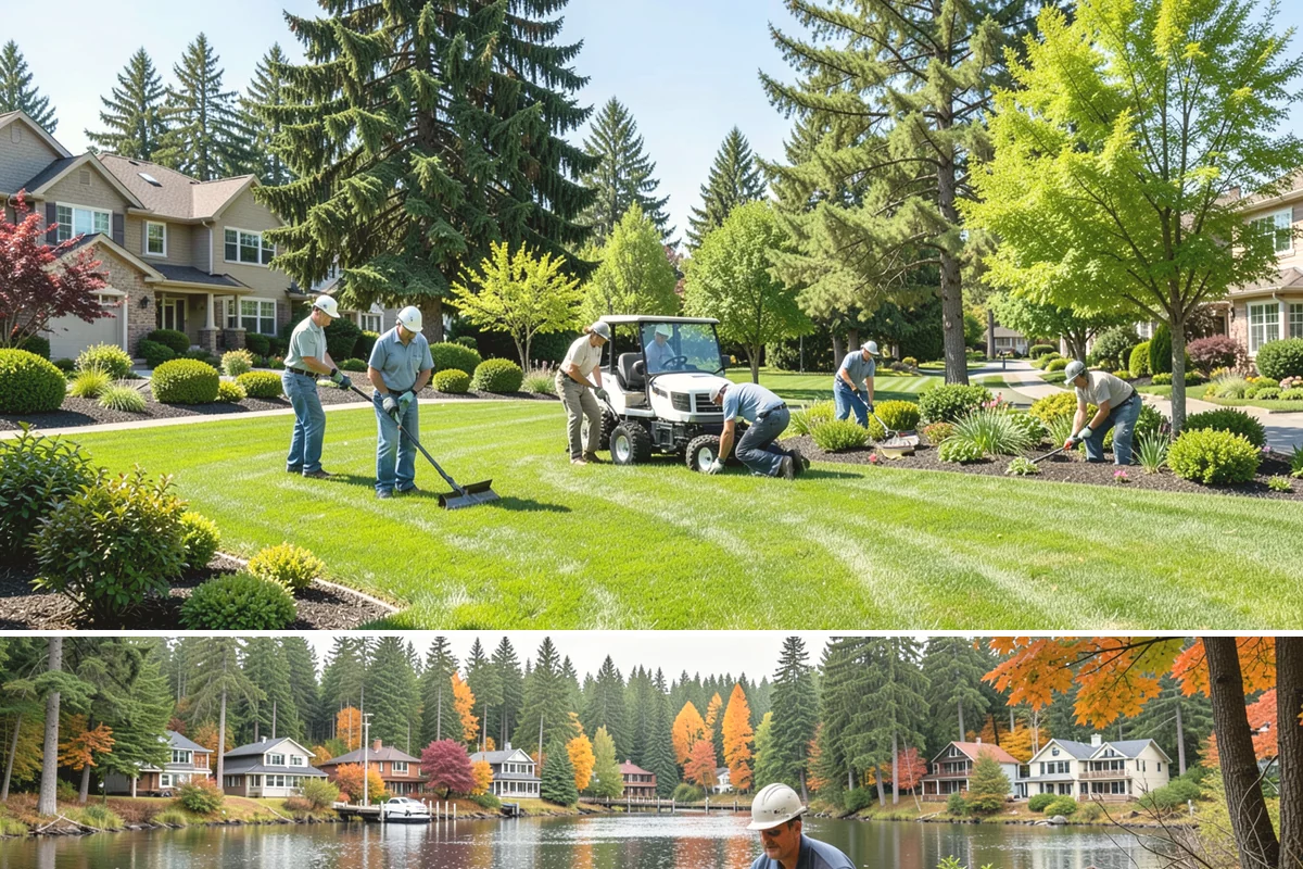 Evergreen Tree Planting in La Conner, Skagit County, WA - Fall is the prime window so Northwest winter rains establish roots, though early spring planting also succeeds ahead of the dry...