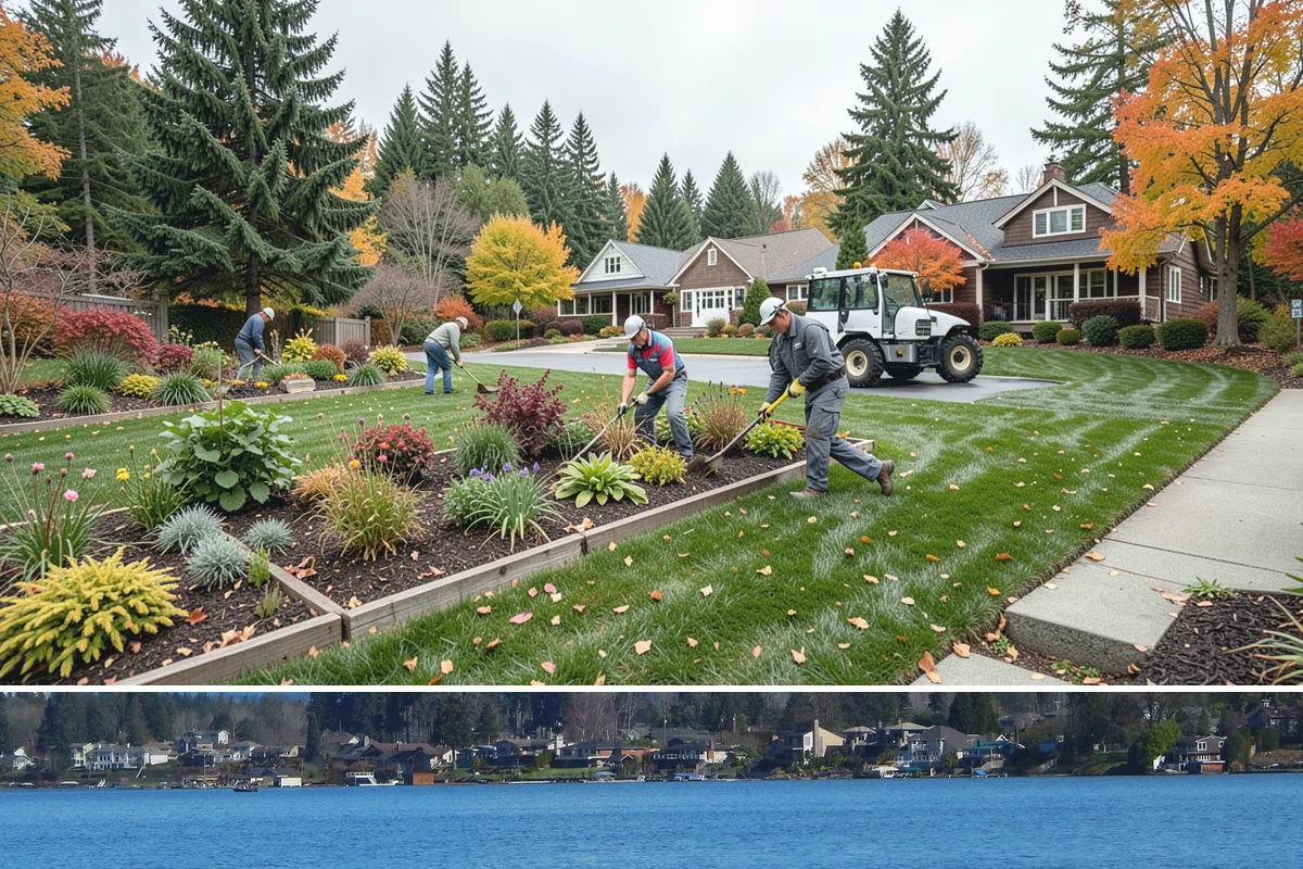 Evergreen Tree Planting in Lake Stevens, Snohomish County, WA - Fall is the prime window so Northwest winter rains establish roots, though early spring planting also succeeds ahead of the dry...