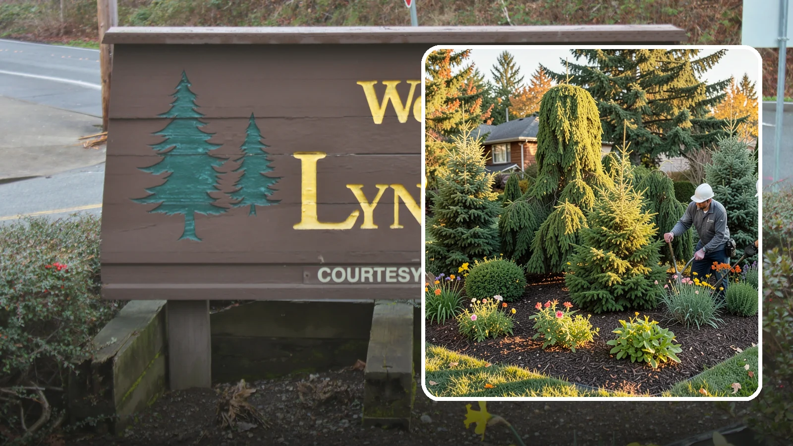 Evergreen Tree Planting in Lynnwood, Snohomish County, WA - We plant evergreen trees that keep Northwest landscapes green and screened all year long.