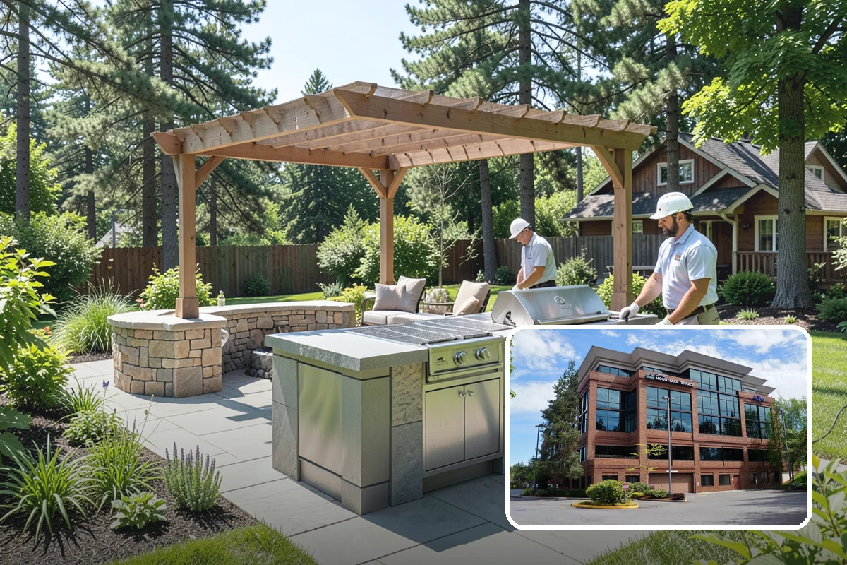 Evergreen Tree Planting in Mountlake Terrace, Snohomish County, WA - Year-round green color, privacy, and structure