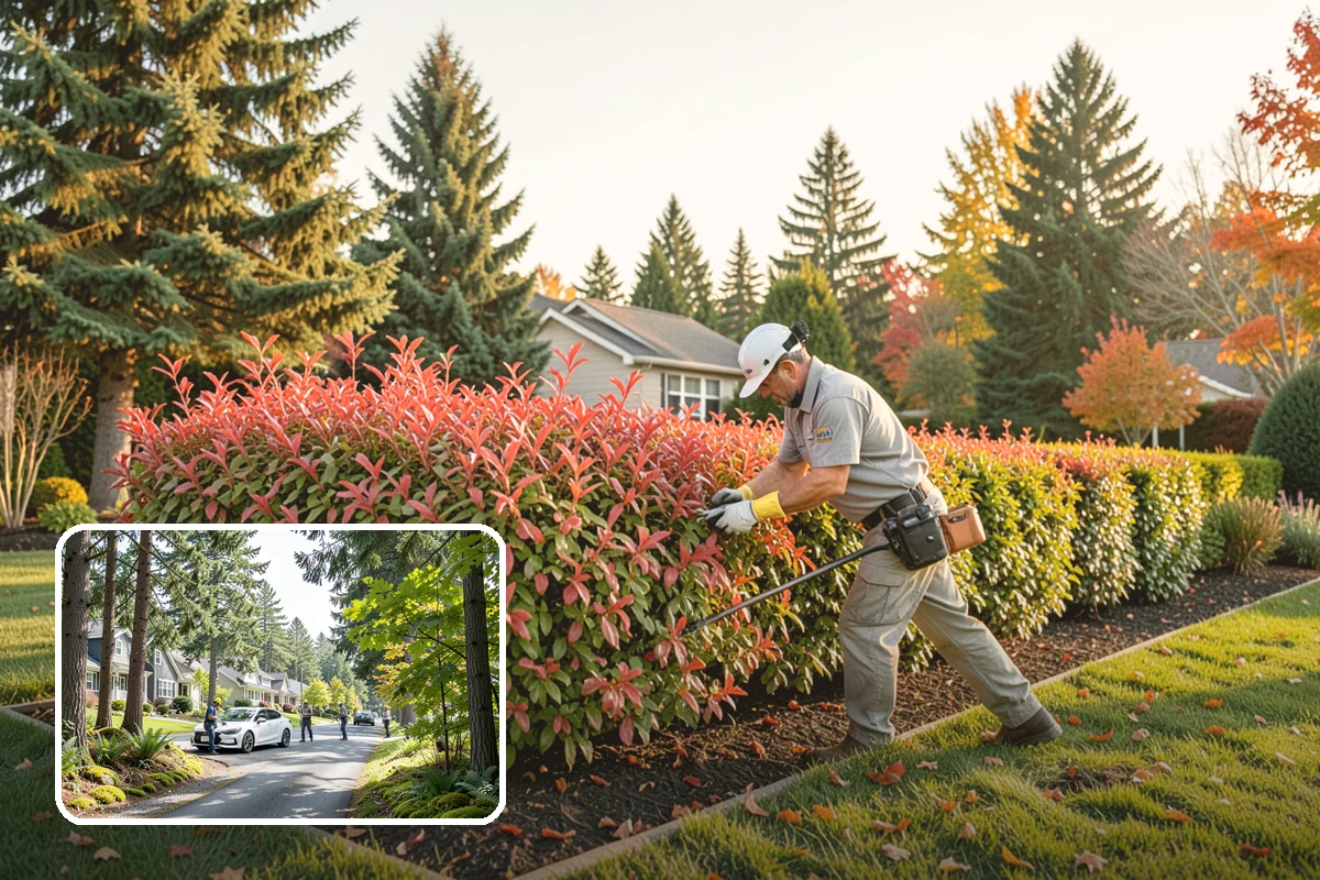 Evergreen Tree Planting in Normandy Park, King County, WA - Year-round green color, privacy, and structure