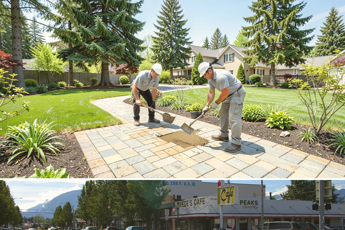 Evergreen Tree Planting in North Bend, King County, WA - Fall is the prime window so Northwest winter rains establish roots, though early spring planting also succeeds ahead of the dry...
