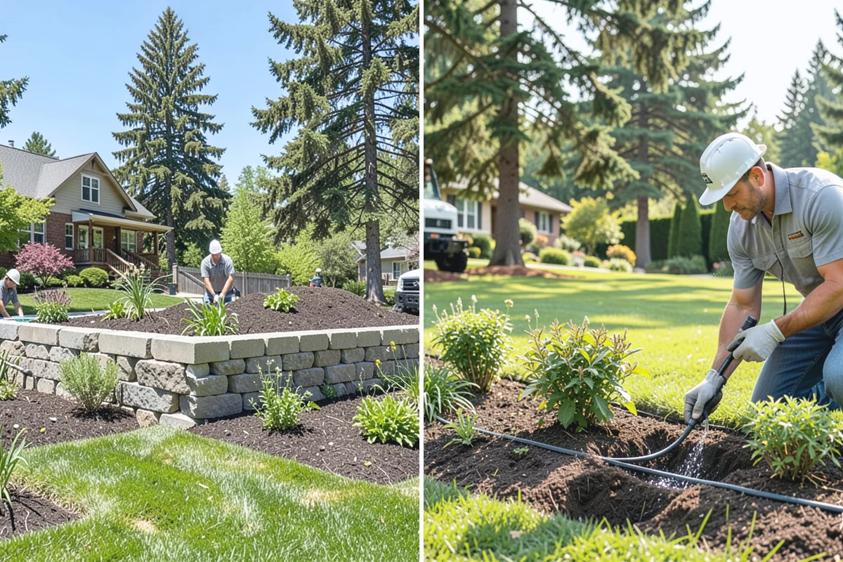 Evergreen Tree Planting in Redmond, King County, WA - Choose evergreen species for your site and goals