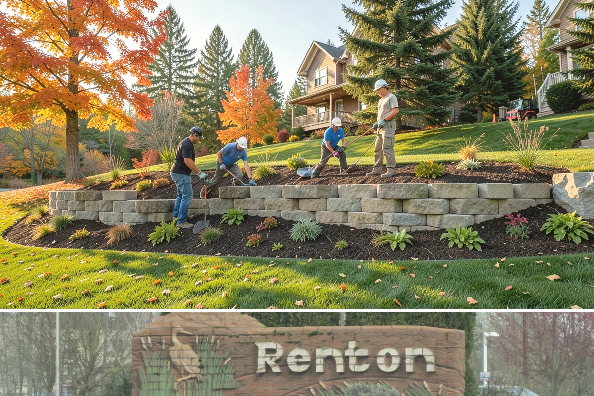 Evergreen Tree Planting in Renton, King County, WA - Fall is the prime window so Northwest winter rains establish roots, though early spring planting also succeeds ahead of the dry...