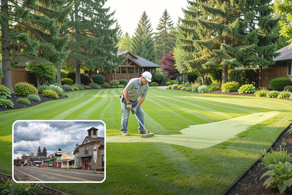 Evergreen Tree Planting in Roy, Pierce County, WA - Year-round green color, privacy, and structure