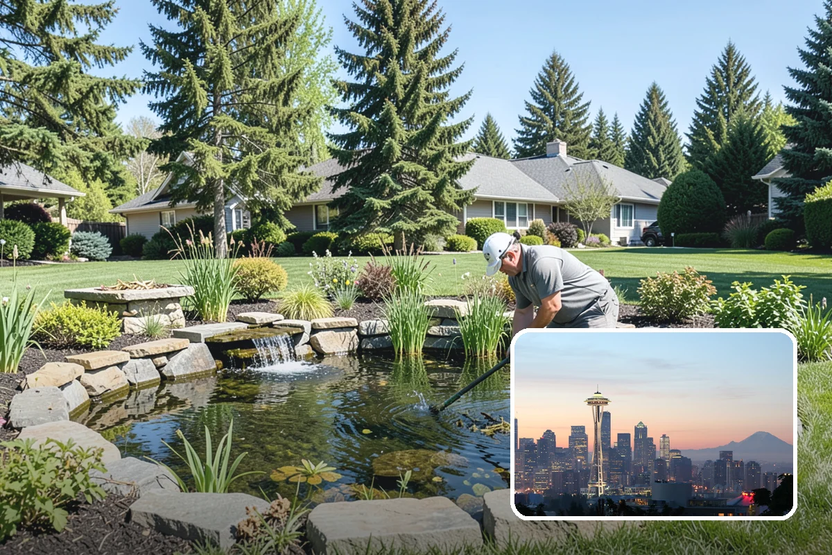Evergreen Tree Planting in Seattle, King County, WA - Year-round green color, privacy, and structure