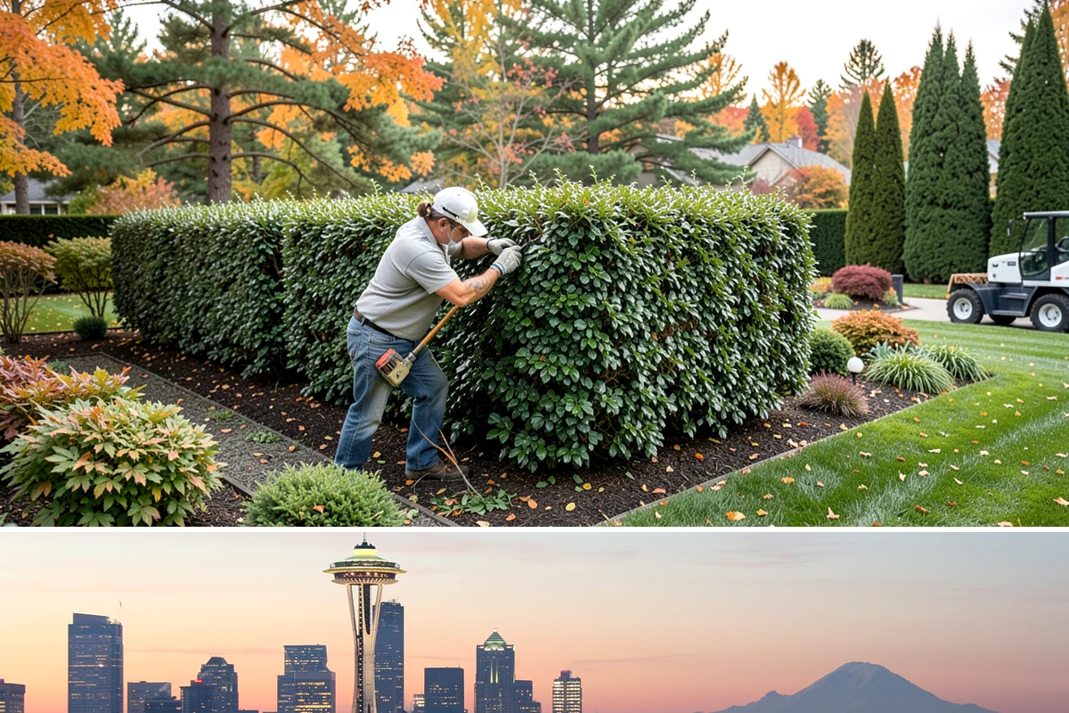 Evergreen Tree Planting in Seattle, King County, WA - Fall is the prime window so Northwest winter rains establish roots, though early spring planting also succeeds ahead of the dry...