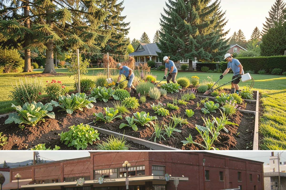 Evergreen Tree Planting in Sedro-Woolley, Skagit County, WA - Fall is the prime window so Northwest winter rains establish roots, though early spring planting also succeeds ahead of the dry...