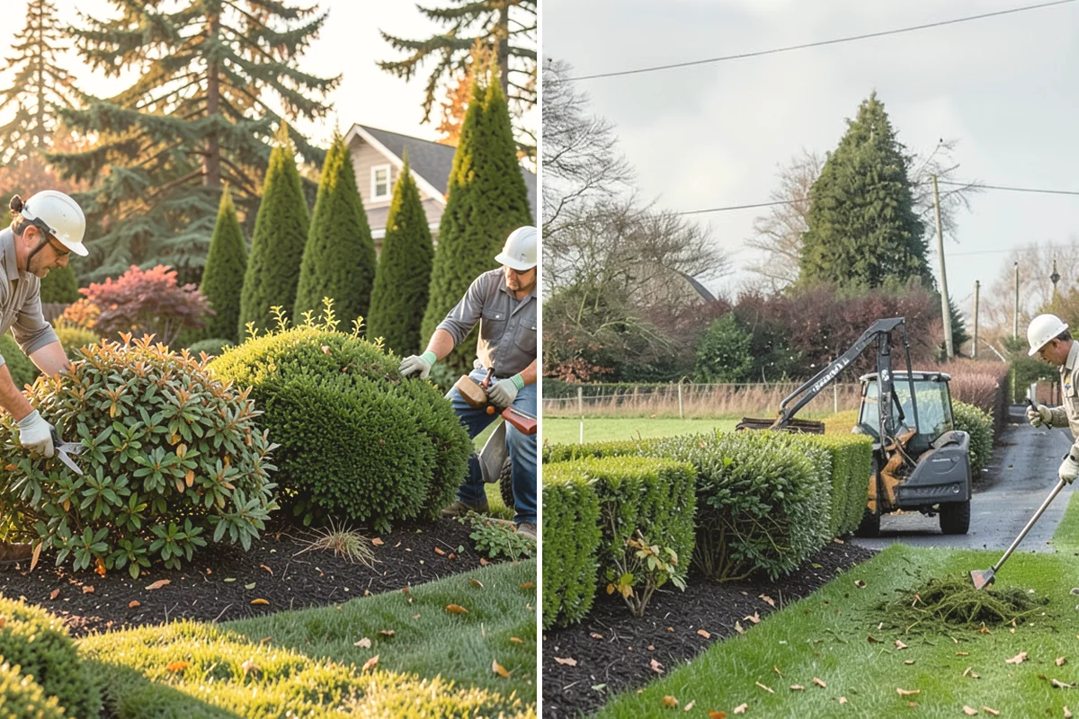 Evergreen Tree Planting in Tukwila, King County, WA - Choose evergreen species for your site and goals