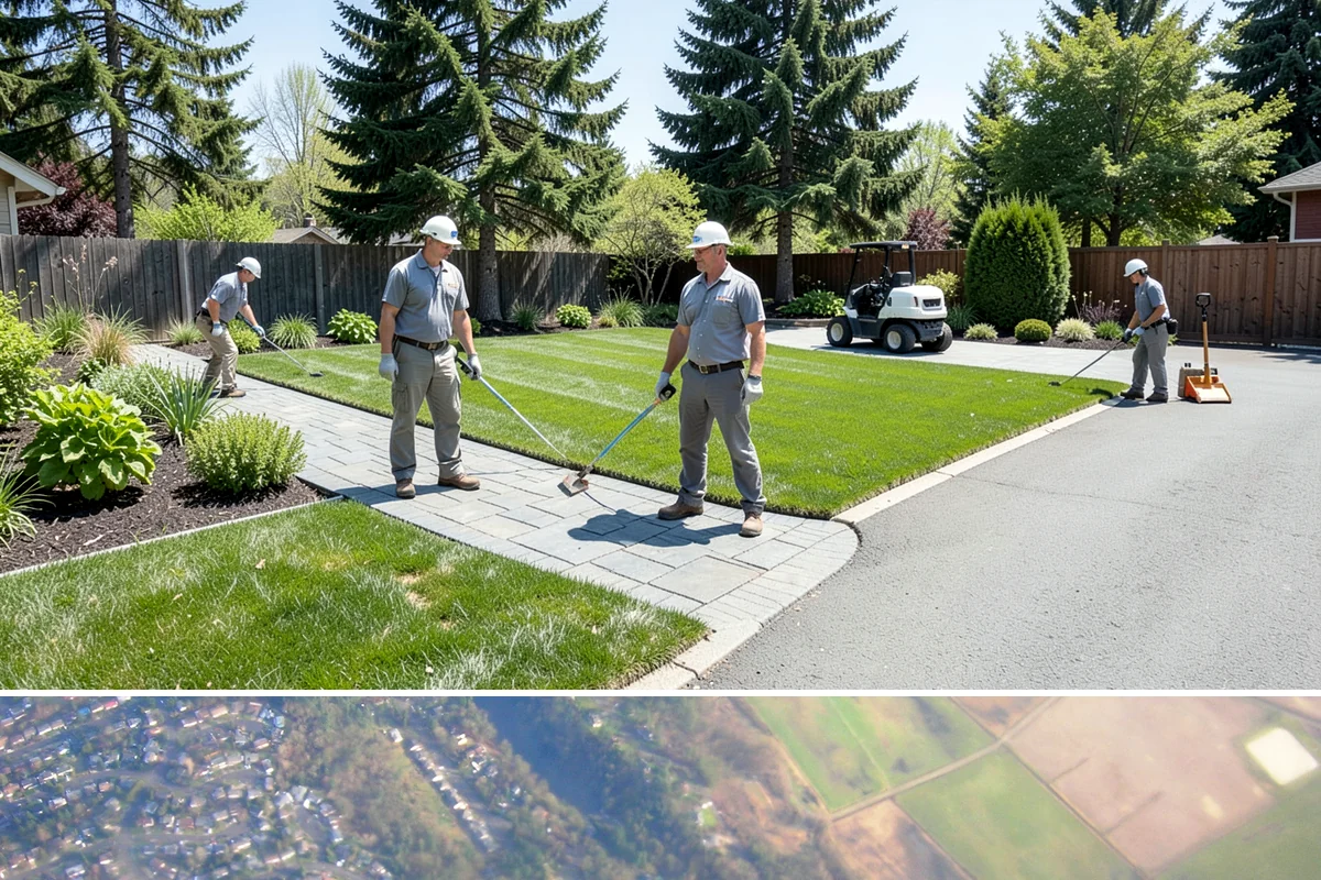 Excavation in Algona, King County, WA - Best done in drier conditions.