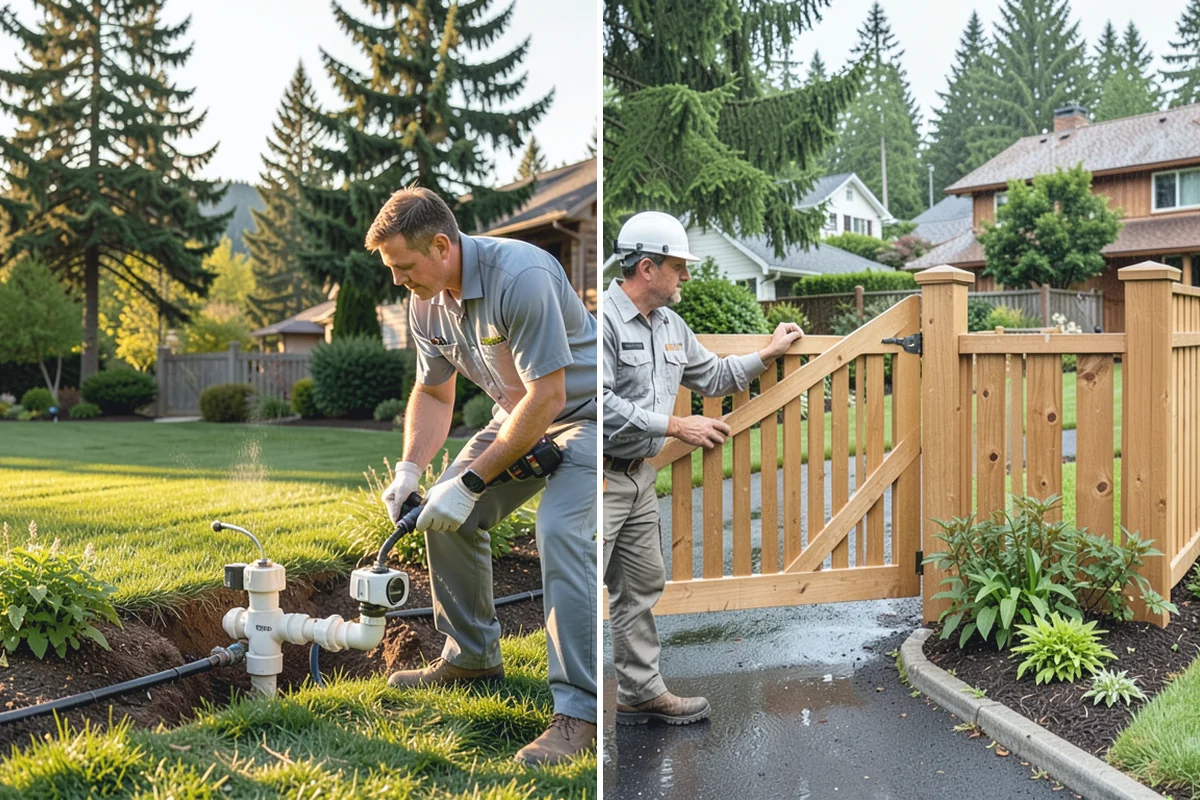 Excavation in Beaux Arts Village, King County, WA - Locate and mark utilities