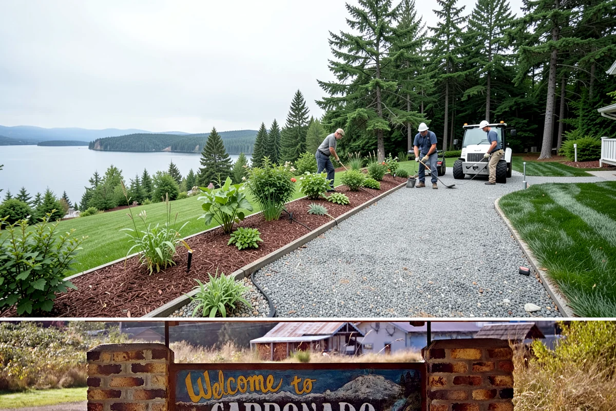 Excavation in Carbonado, Pierce County, WA - Best done in drier conditions.