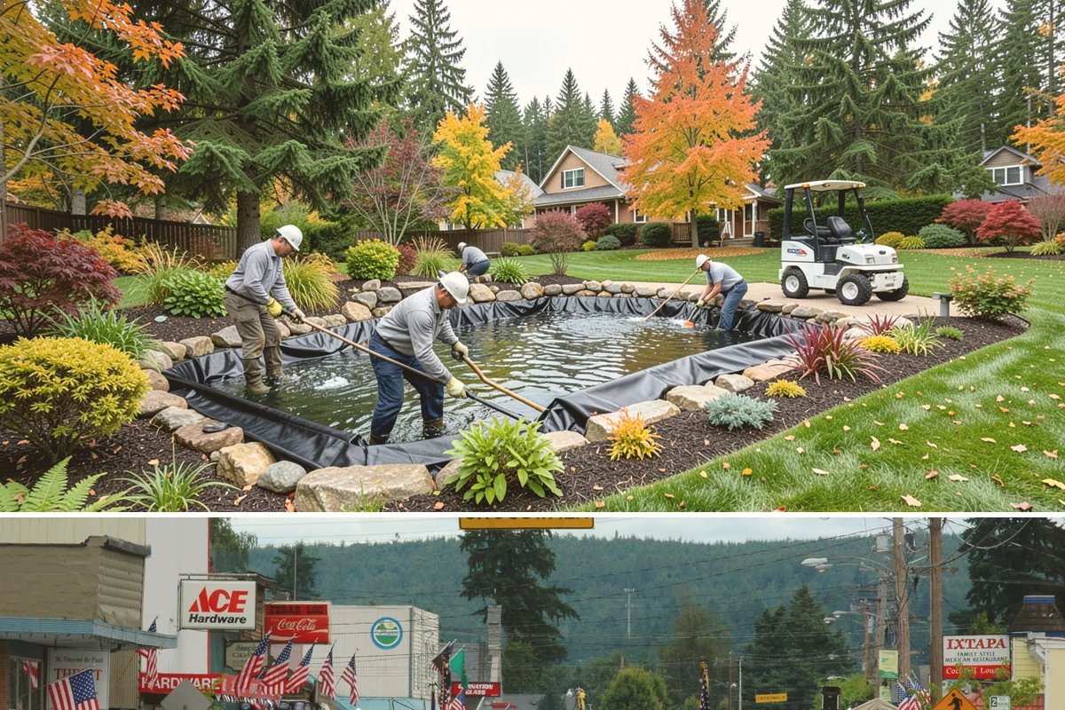 Excavation in Carnation, King County, WA - Best done in drier conditions.