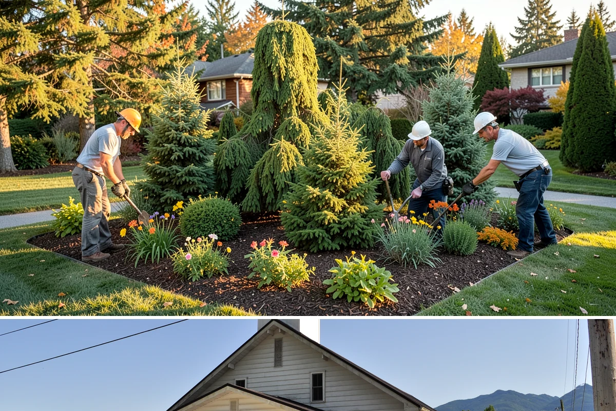 Excavation in Concrete, Skagit County, WA - Best done in drier conditions.