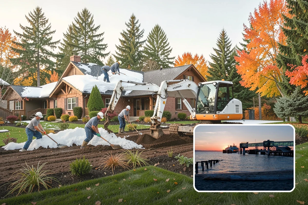 Excavation in Edmonds, Snohomish County, WA - Precise digging for any project