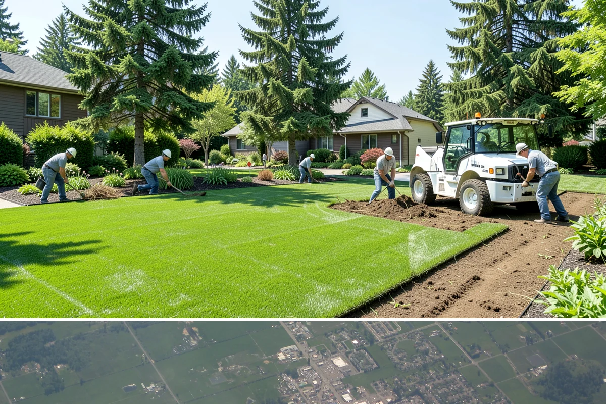 Excavation in Enumclaw, King County, WA - Best done in drier conditions.