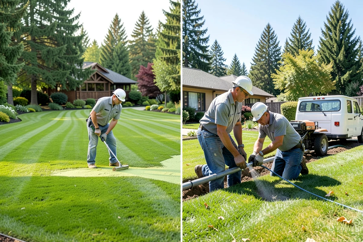 Excavation in Fircrest, Pierce County, WA - Locate and mark utilities