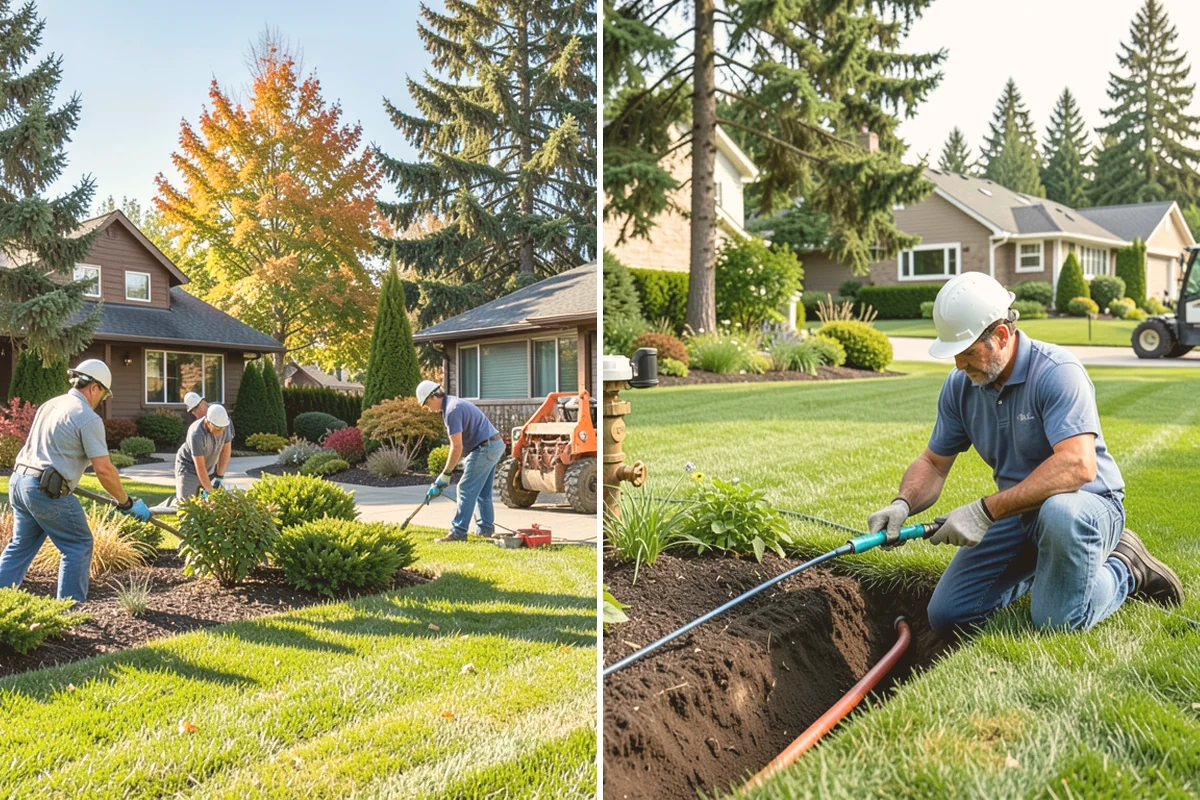 Excavation in Kent, King County, WA - Locate and mark utilities
