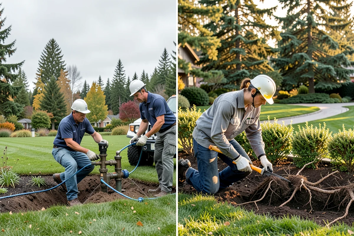 Excavation in Lakewood, Pierce County, WA - Locate and mark utilities