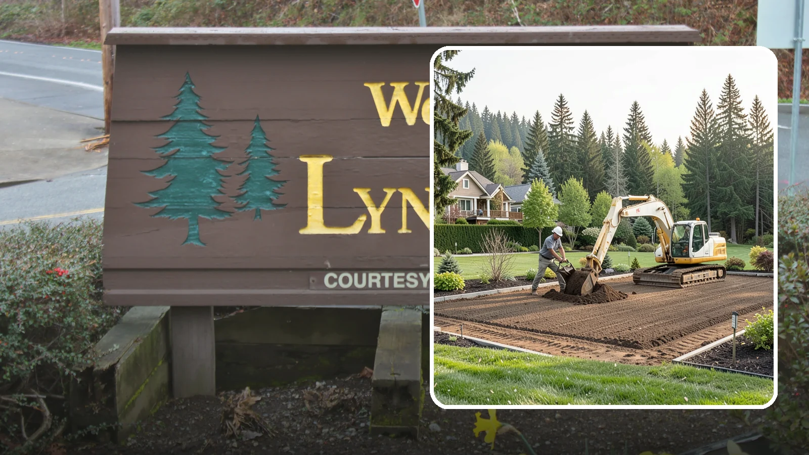 Excavation in Lynnwood, Snohomish County, WA - Precise excavation for foundations, features, drainage, and landscape projects of all sizes.