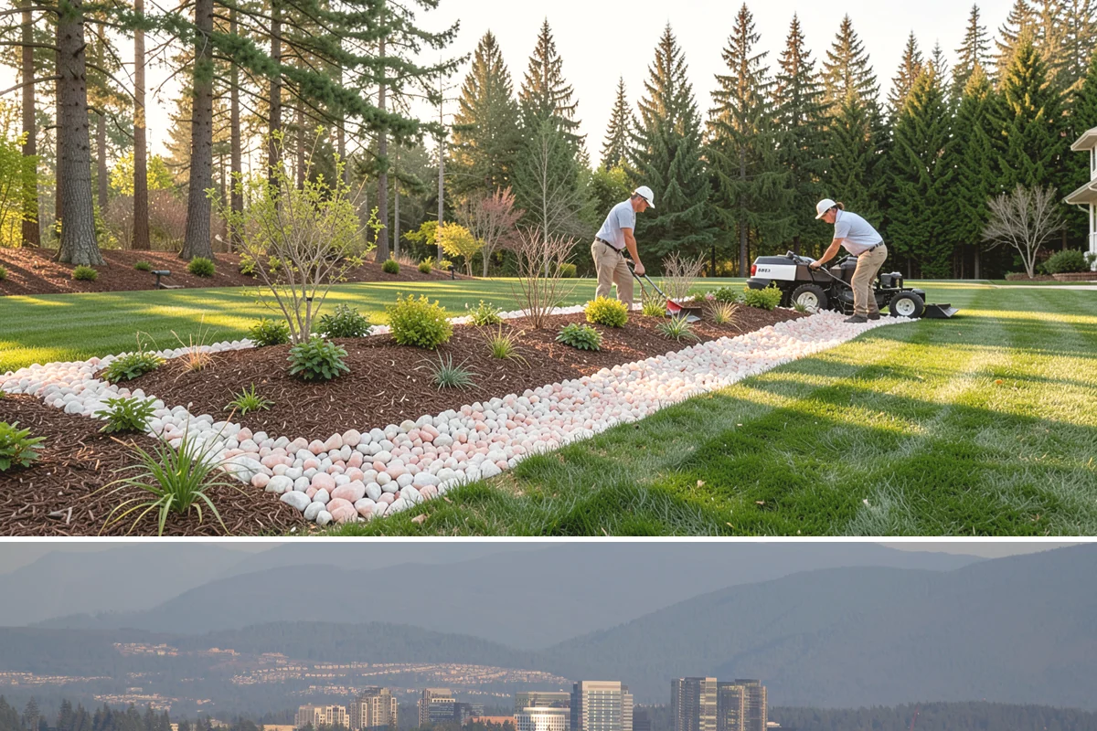 Excavation in Medina, King County, WA - Best done in drier conditions.