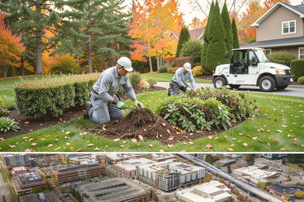 Excavation in Redmond, King County, WA - Best done in drier conditions.