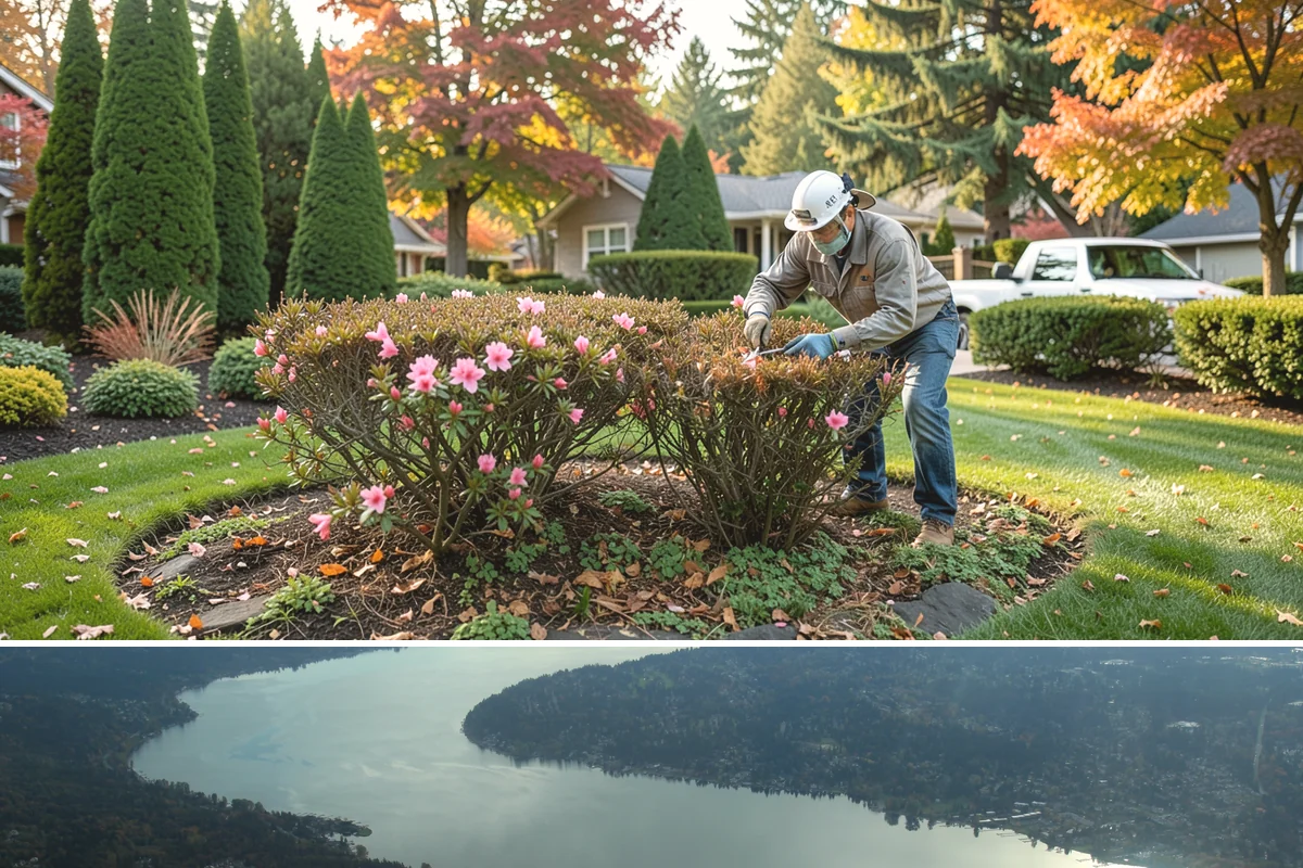 Excavation in Sammamish, King County, WA - Best done in drier conditions.