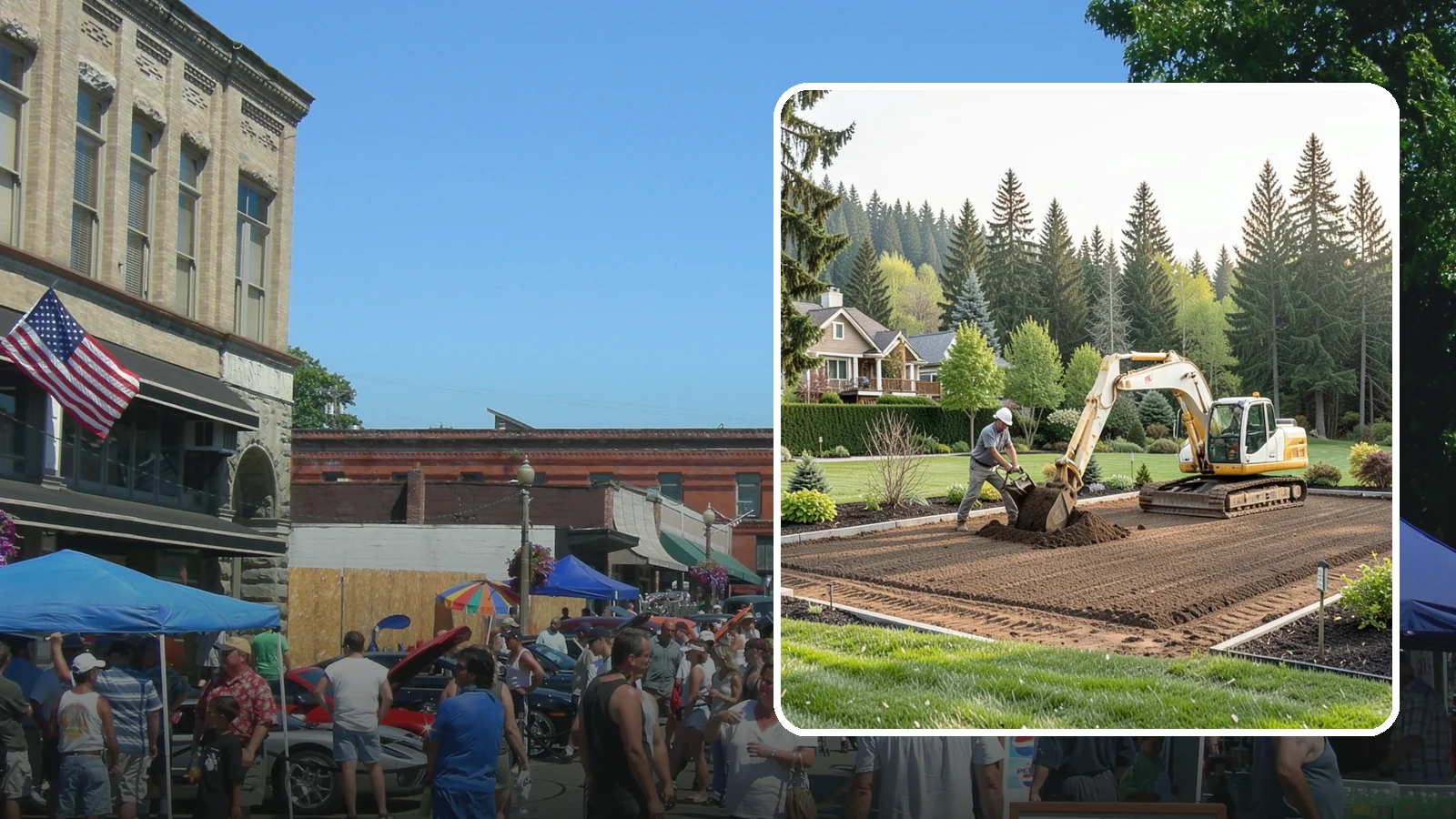 Excavation in Snohomish, Snohomish County, WA - Precise excavation for foundations, features, drainage, and landscape projects of all sizes.