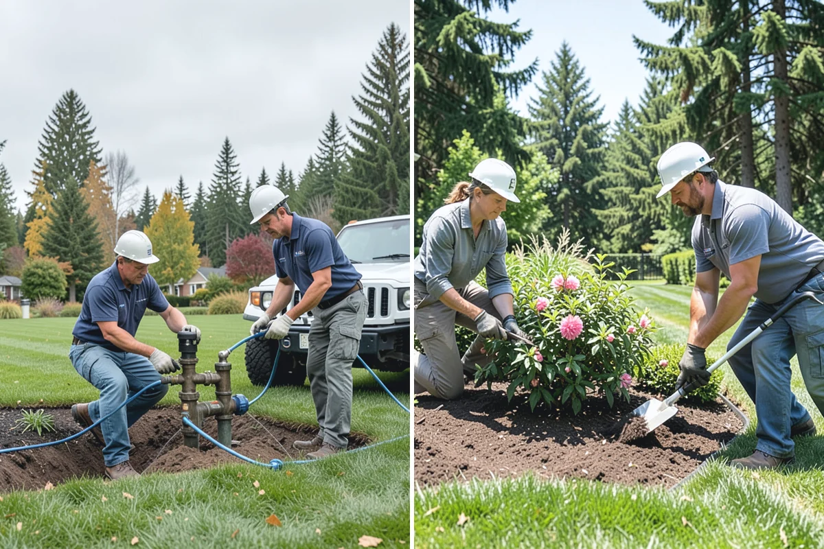 Excavation in Sumner, Pierce County, WA - Locate and mark utilities