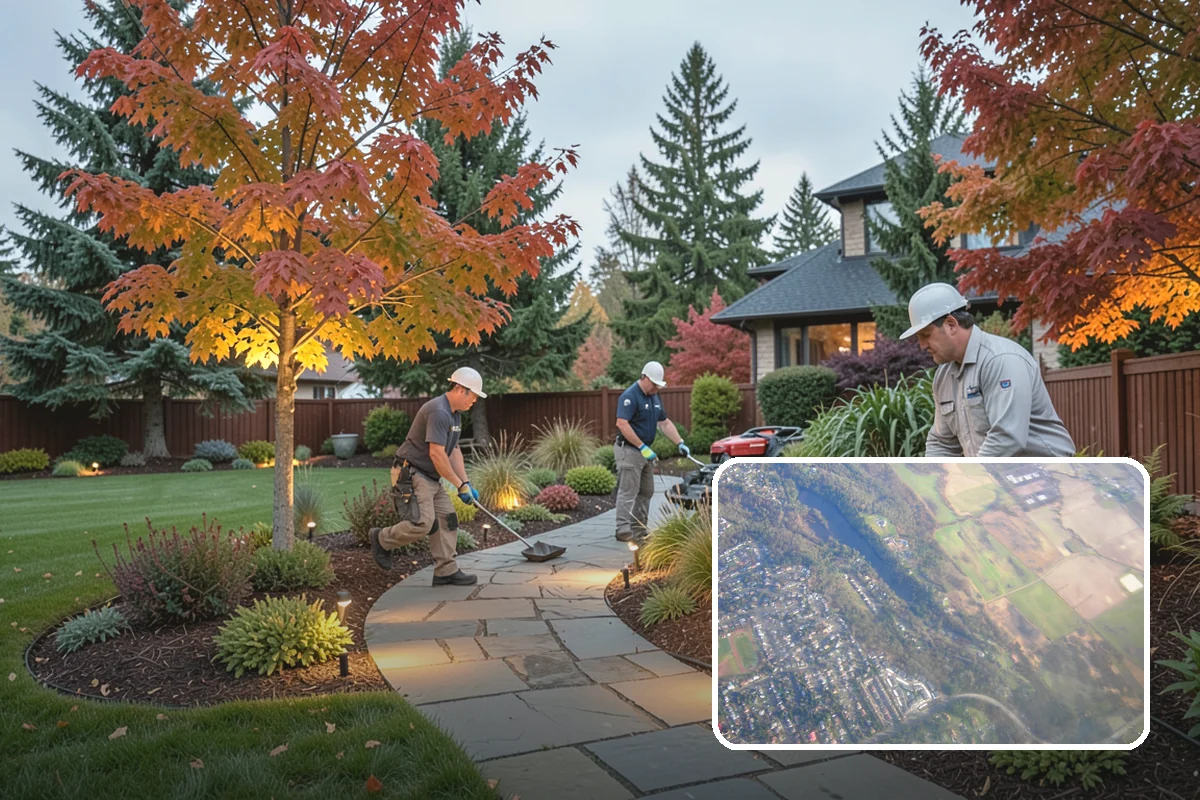 Exposed Aggregate Concrete in Algona, King County, WA - Naturally textured surface offers superior wet-weather grip