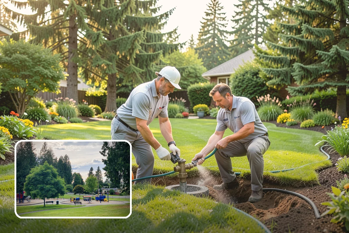 Exposed Aggregate Concrete in Bonney Lake, Pierce County, WA - Naturally textured surface offers superior wet-weather grip