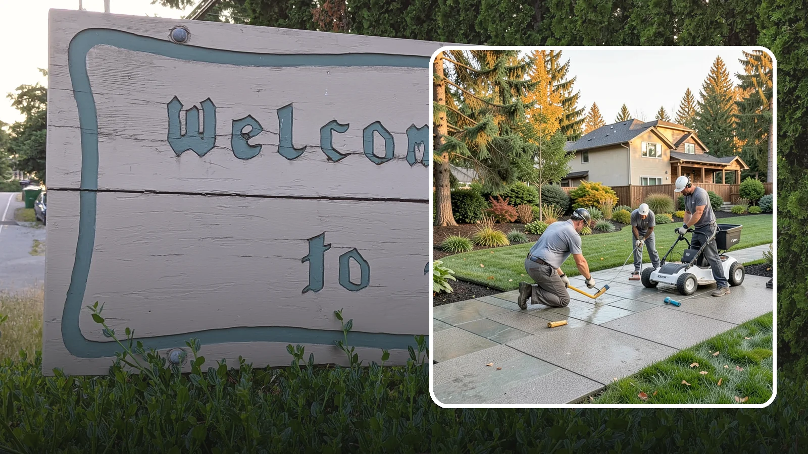 Exposed Aggregate Concrete in Brier, Snohomish County, WA - We finish exposed aggregate concrete that delivers natural texture and exceptional slip resistance for rainy climates.