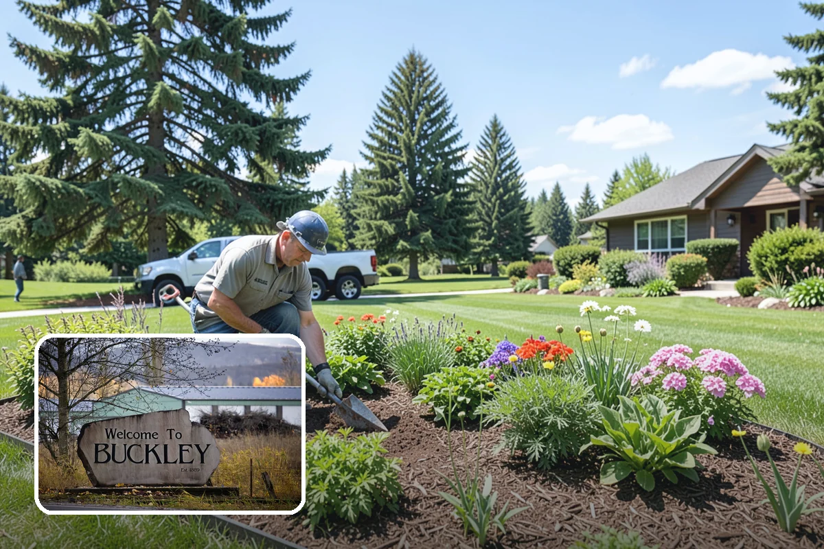 Exposed Aggregate Concrete in Buckley, Pierce County, WA - Naturally textured surface offers superior wet-weather grip