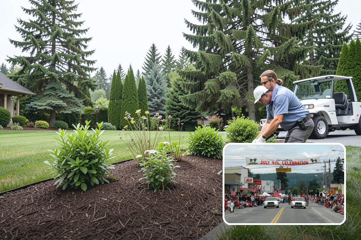 Exposed Aggregate Concrete in Carnation, King County, WA - Naturally textured surface offers superior wet-weather grip
