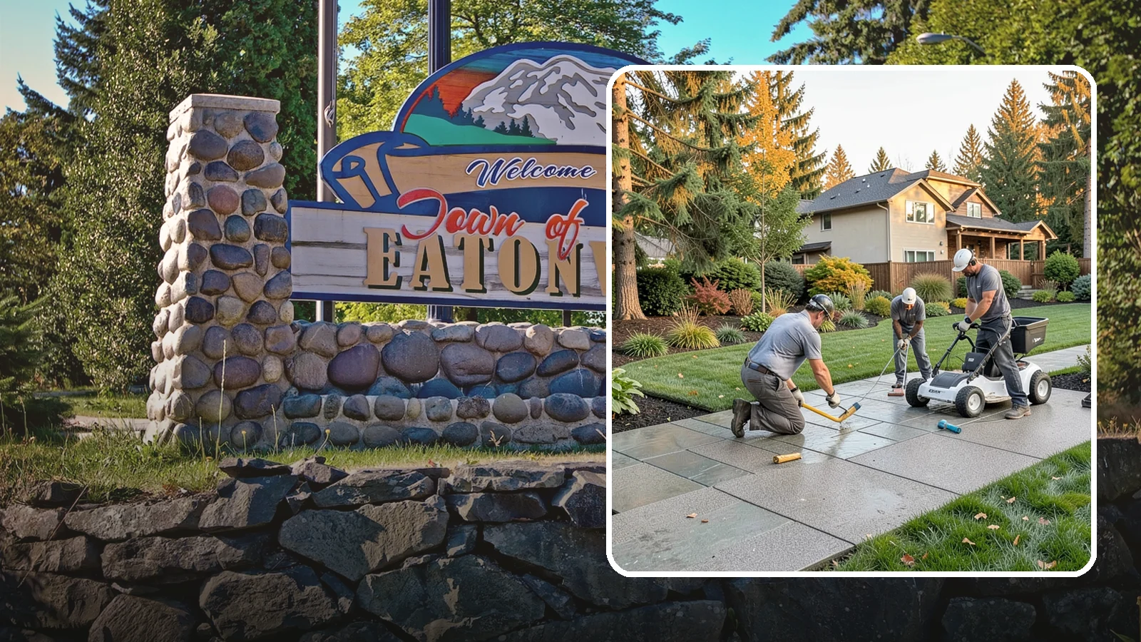 Exposed Aggregate Concrete in Eatonville, Pierce County, WA - We finish exposed aggregate concrete that delivers natural texture and exceptional slip resistance for rainy climates.