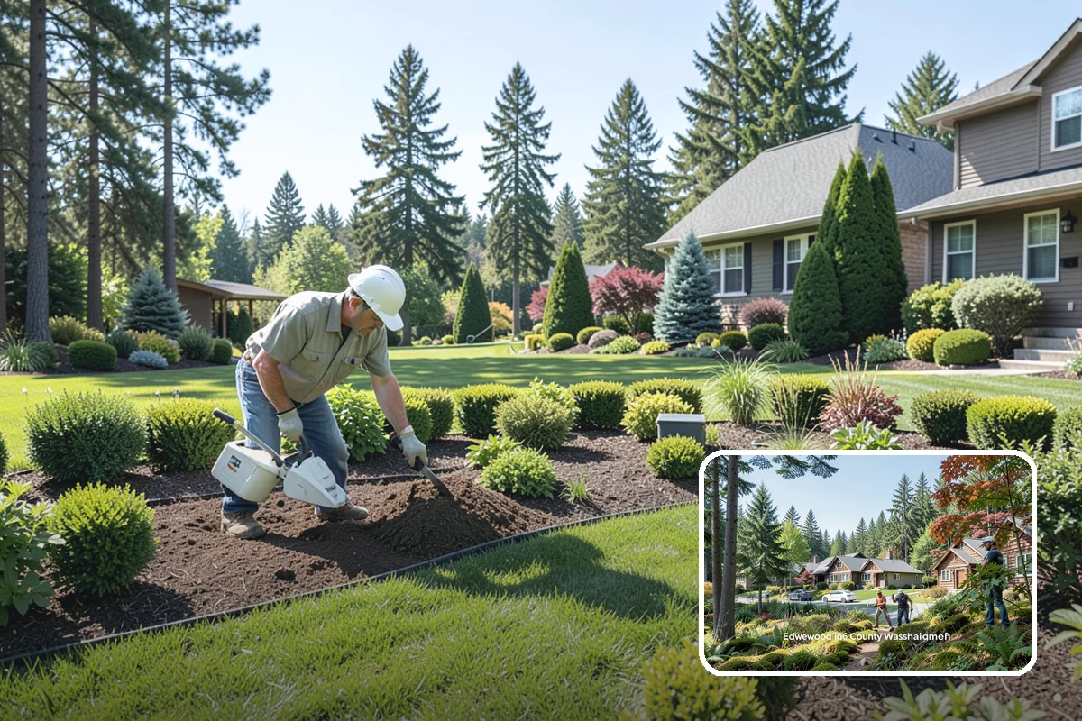 Exposed Aggregate Concrete in Edgewood, Pierce County, WA - Naturally textured surface offers superior wet-weather grip