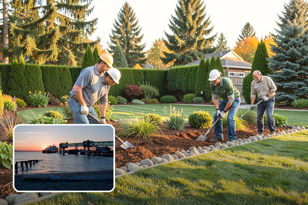 Exposed Aggregate Concrete in Edmonds, Snohomish County, WA - Naturally textured surface offers superior wet-weather grip