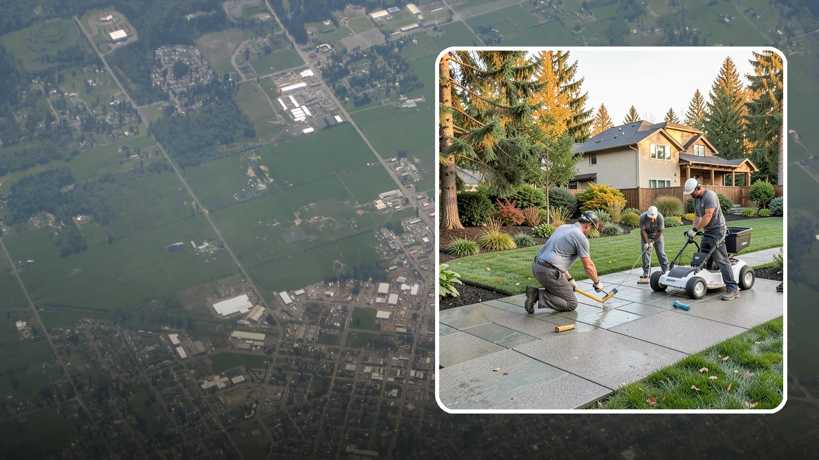 Exposed Aggregate Concrete in Enumclaw, King County, WA - We finish exposed aggregate concrete that delivers natural texture and exceptional slip resistance for rainy climates.