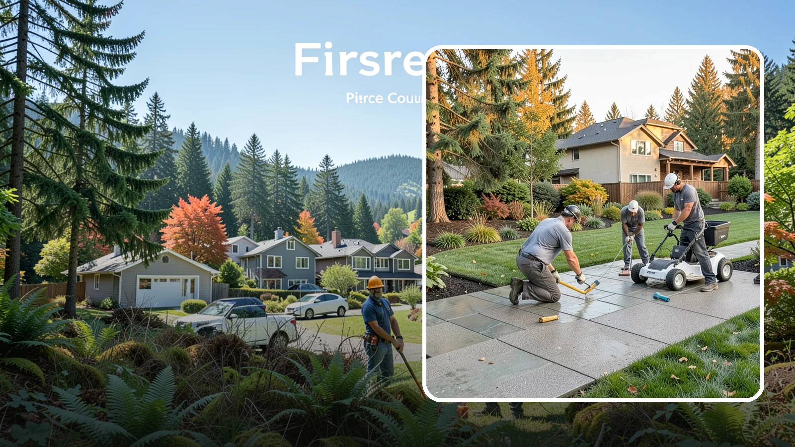 Exposed Aggregate Concrete in Fircrest, Pierce County, WA - We finish exposed aggregate concrete that delivers natural texture and exceptional slip resistance for rainy climates.