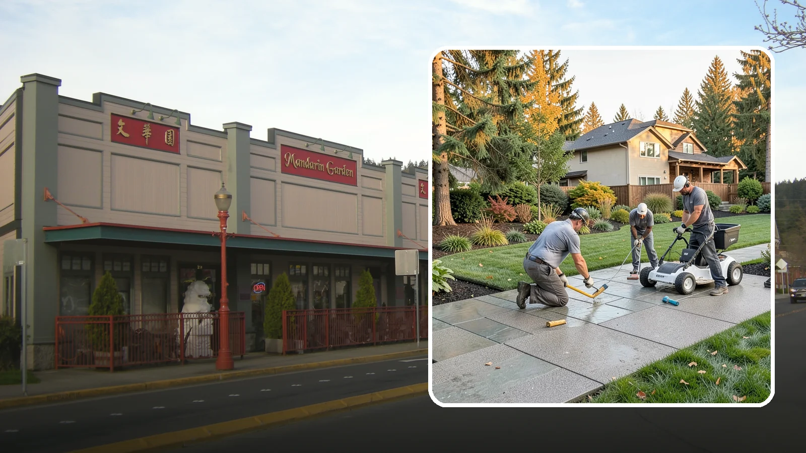Exposed Aggregate Concrete in Issaquah, King County, WA - We finish exposed aggregate concrete that delivers natural texture and exceptional slip resistance for rainy climates.