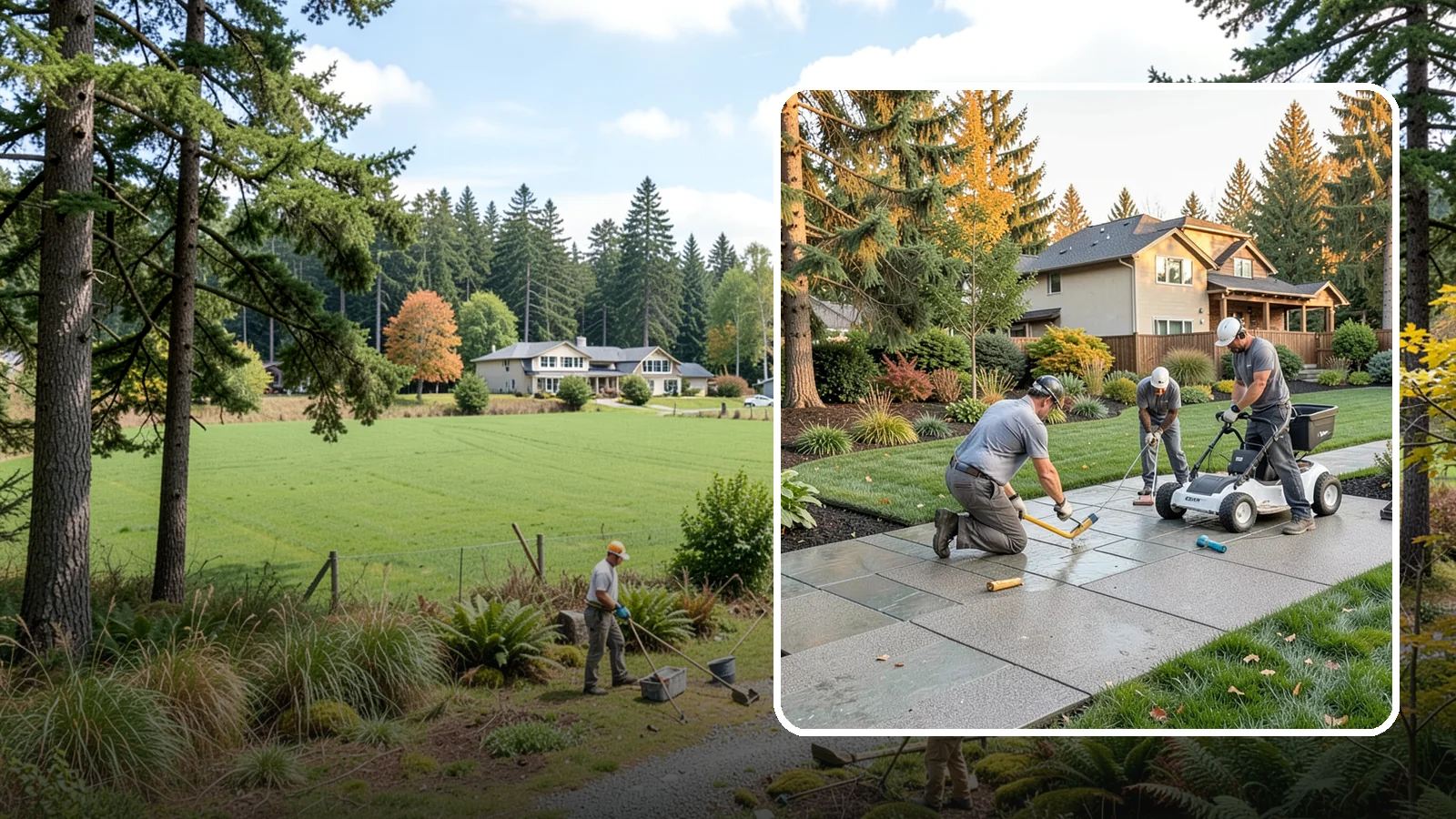 Exposed Aggregate Concrete in Lyman, Skagit County, WA - We finish exposed aggregate concrete that delivers natural texture and exceptional slip resistance for rainy climates.