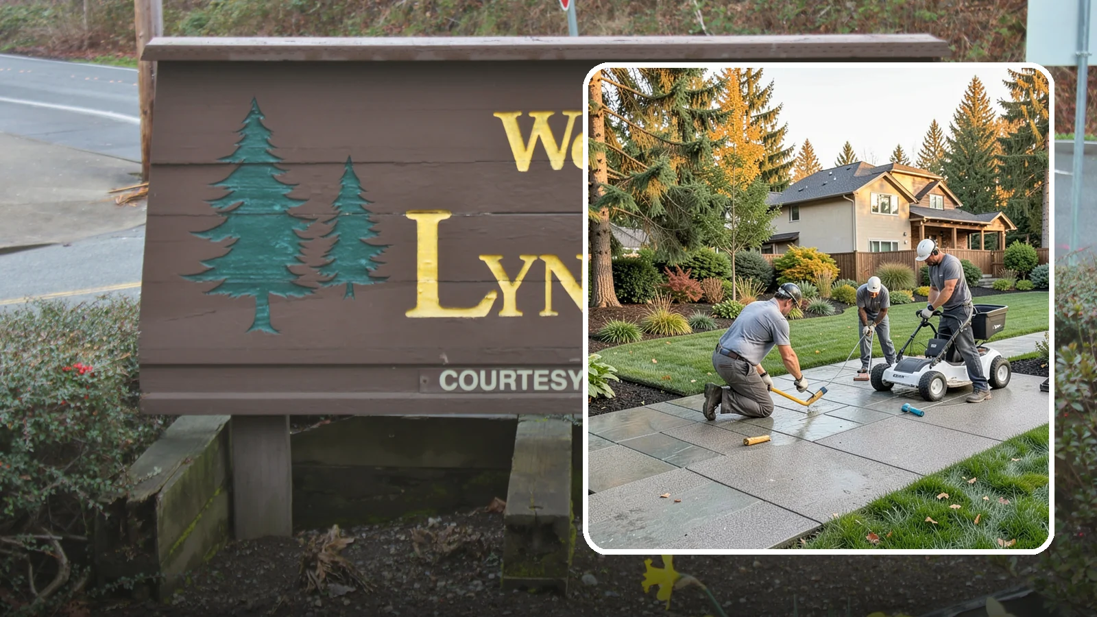 Exposed Aggregate Concrete in Lynnwood, Snohomish County, WA - We finish exposed aggregate concrete that delivers natural texture and exceptional slip resistance for rainy climates.