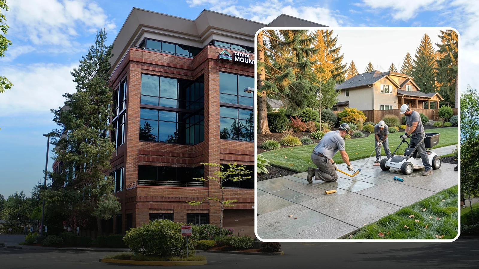 Exposed Aggregate Concrete in Mountlake Terrace, Snohomish County, WA - We finish exposed aggregate concrete that delivers natural texture and exceptional slip resistance for rainy climates.