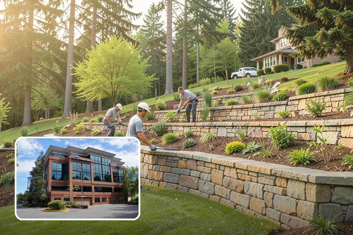 Exposed Aggregate Concrete in Mountlake Terrace, Snohomish County, WA - Naturally textured surface offers superior wet-weather grip