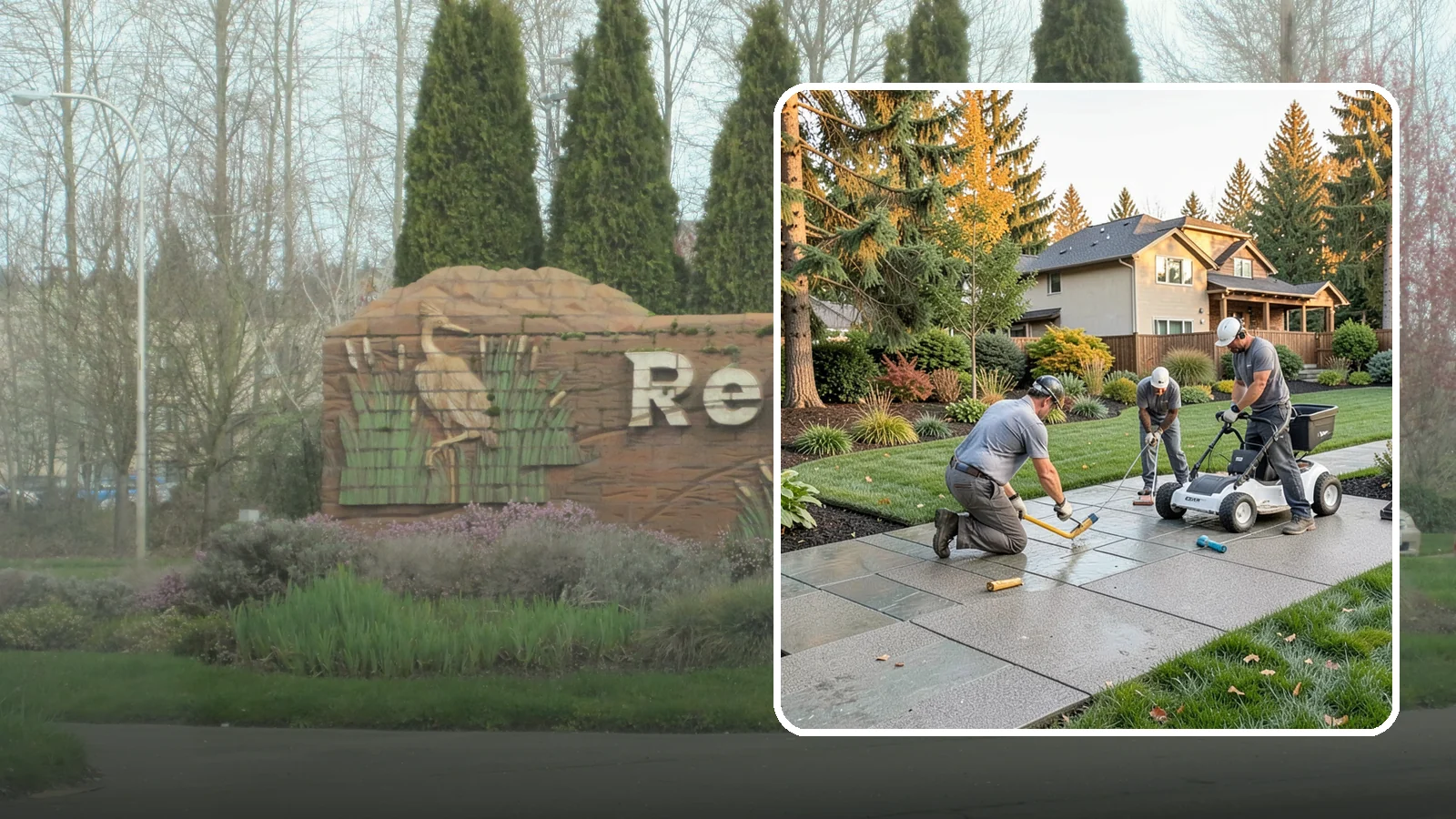 Exposed Aggregate Concrete in Renton, King County, WA - We finish exposed aggregate concrete that delivers natural texture and exceptional slip resistance for rainy climates.