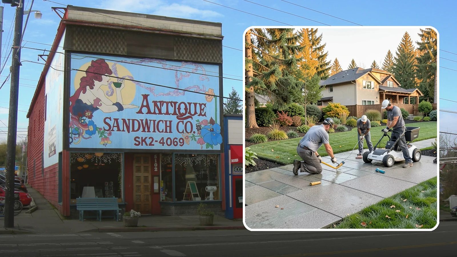 Exposed Aggregate Concrete in Ruston, Pierce County, WA - We finish exposed aggregate concrete that delivers natural texture and exceptional slip resistance for rainy climates.